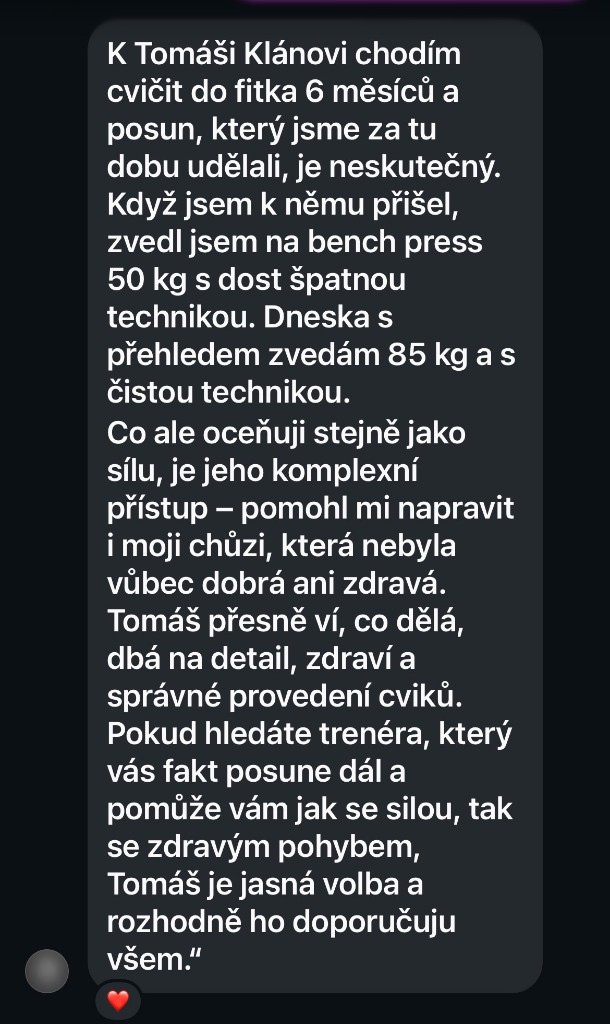 Recenze klienta Antonín