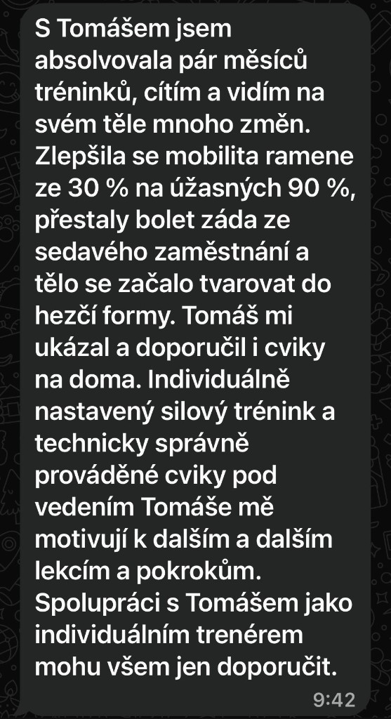 Lucie J. – silový trénink